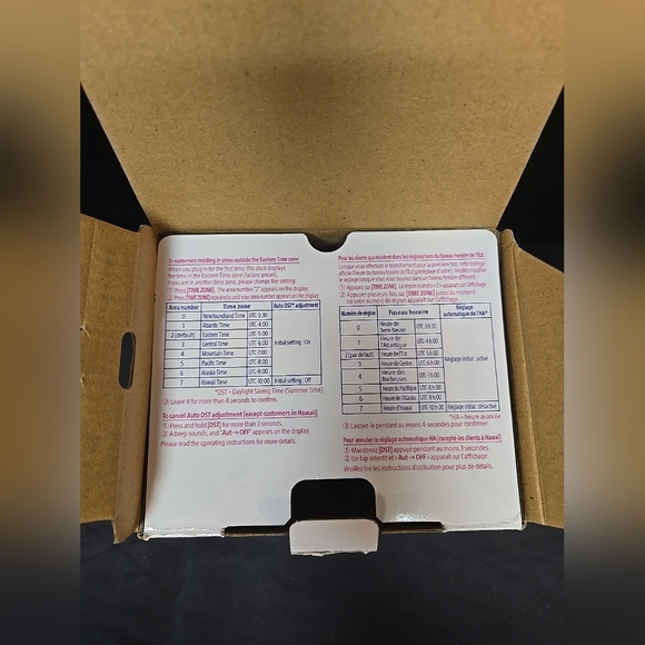 Open Box Sony ICF-C1 Alarm Clock Radio Black With Gradual Buzzer Alarm AM/FM - Picture 9 of 13